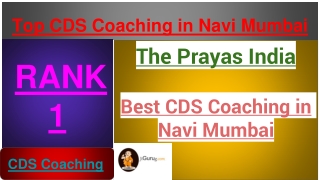 Top CDS Coaching in Nerul