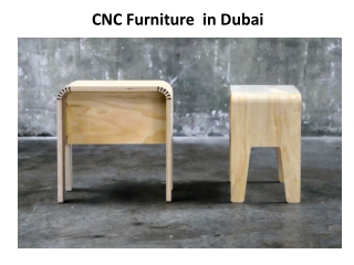CNC Furniture in Abu Dhabi