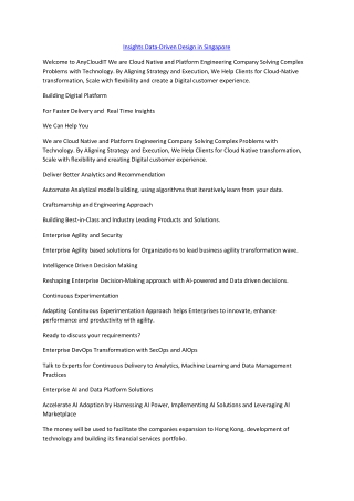 Insights Data-Driven Design in Singapore-converted