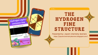 Hydrogen fine structure