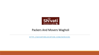Packers And Movers Wagholi