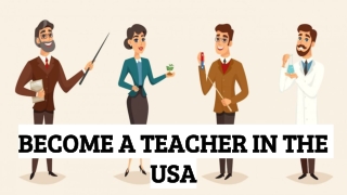 Become A Teacher In The USA