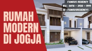 HUNIAN BERKUALITAS, WA 0878-3930-1999, Jual Rumah Minimalis Mewah Famous Regency