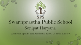 Top Residential School in North India.