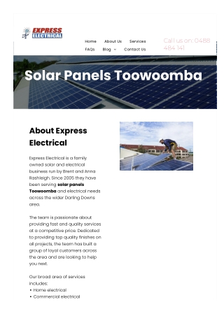 Solar panels toowoomba