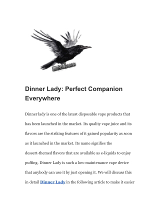 Dinner Lady
