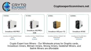 Crypto Expert Icon Miners - Buy Goldshell Ck5 Miner Online