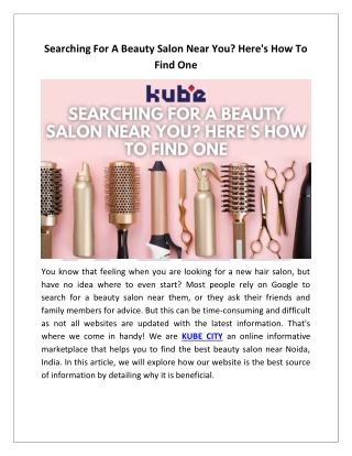 Searching For A Beauty Salon Near You- Here's How To Find One.docx