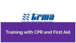 Training with CPR and First Aid.pptx