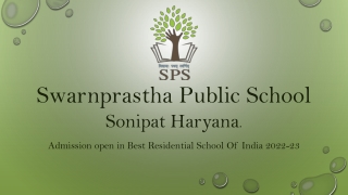 Boarding School in Haryana.