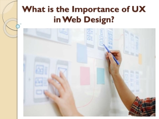 What is the importance of UX in web design?
