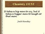 Chemistry 132 NT