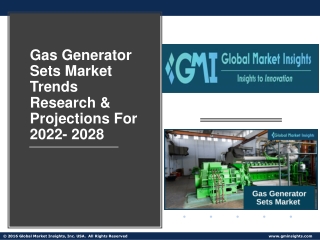 Gas Generator Sets Market