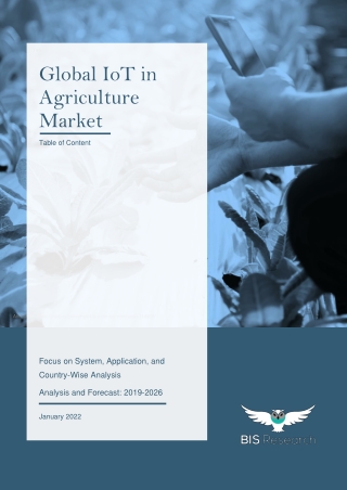 Global IoT in Agriculture Market