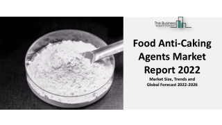 Food Anti-Caking Agents Market Overview and Forecasts through 2031