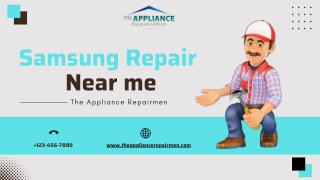 Best Samsung Repair Near Me - The Appliance Repairmen