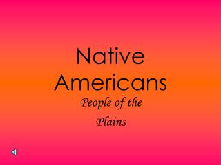 Native Americans