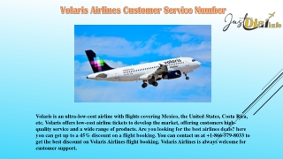 Volaris Airlines customer service phone number