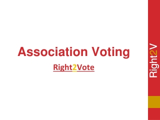 Right2Vote | Association Election Voting Website in India