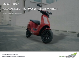 Global Electric Two-Wheeler Market 2027