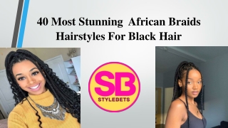 How much African Braids Hairstyles cost?