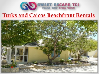 Turks and Caicos Beachfront Rentals