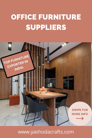 5. Office Furniture Suppliers