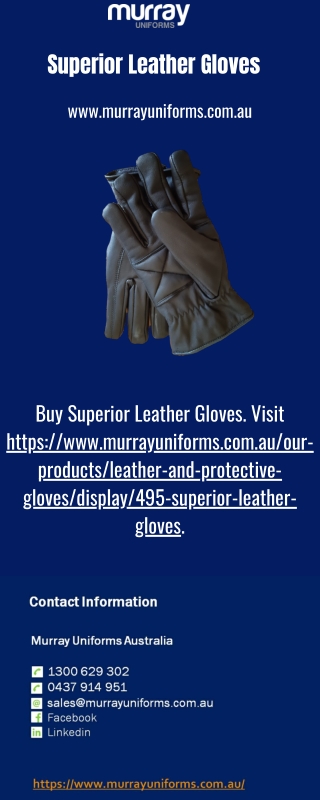 Superior Leather Gloves