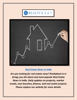 Real Estate News in India | Realtybeat.in
