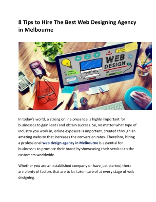 Best Web Designing Agency in Melbourne