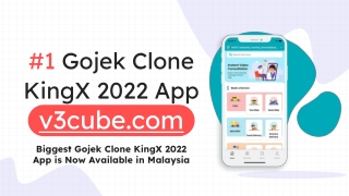 #1 Gojek Clone KingX 2022 App Malaysia