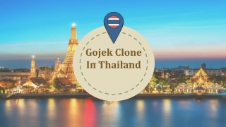 Gojek Clone In Thailand