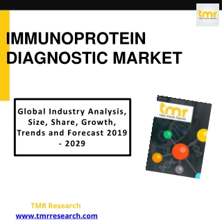 Global Immunoprotein Diagnostic Market Is Slated To Reach Unprecedented Heights