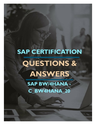 SAP Certification  SAP BW4HANA - C_BW4HANA_20 Syllabus & Questions Answers