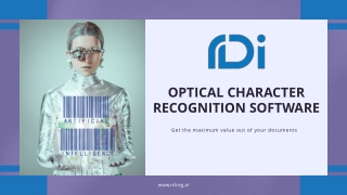 Get the Highest Quality Optical Character Recognition Software