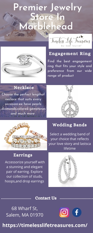 Jewelry Store In Marblehead, Offers Beautiful Diamond Jewelry & More