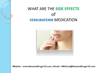 Does Vemurafenib cause Hair loss