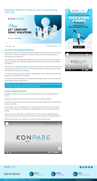 KONPARE & KONZE Set The Pace For Future Through Evolving Technology