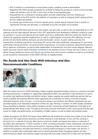 Primary Health And Wellness Medical Group