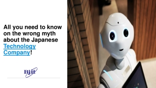 All you need to know  on the wrong myth  about the Japanese Technology  Company!