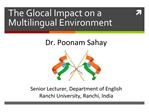 The Glocal Impact on a Multilingual Environment