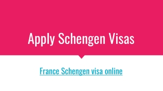 Get schengen visa from UK | Online schengen visa | Applyschengenvisas.co.uk