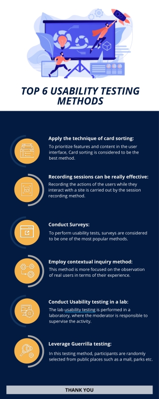 Top 6 Usability Testing Methods