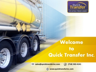 Welcome to Quick Transfer Inc.