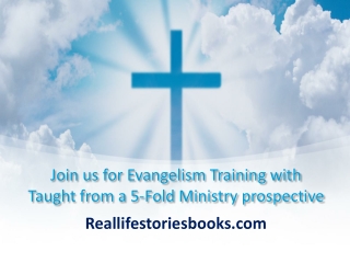 Join us for Evangelism Training with Taught from a 5-Fold Ministry prospective