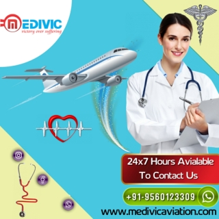 Quickly Choose the Most Advanced Medical Care Air Ambulance Bhopal to Mumbai by Medivic
