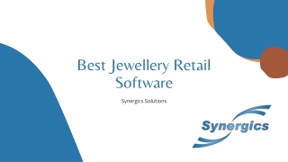 Best Jewellery Retail Software