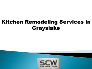 Kitchen Remodeling Services in Grayslake