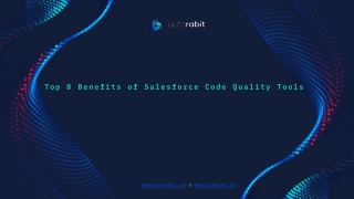 Top 8 Benefits of Salesforce Code Quality Tools