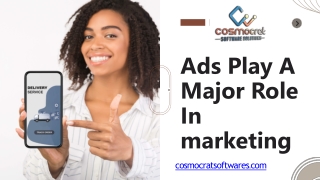 Ads play major Role in DM-